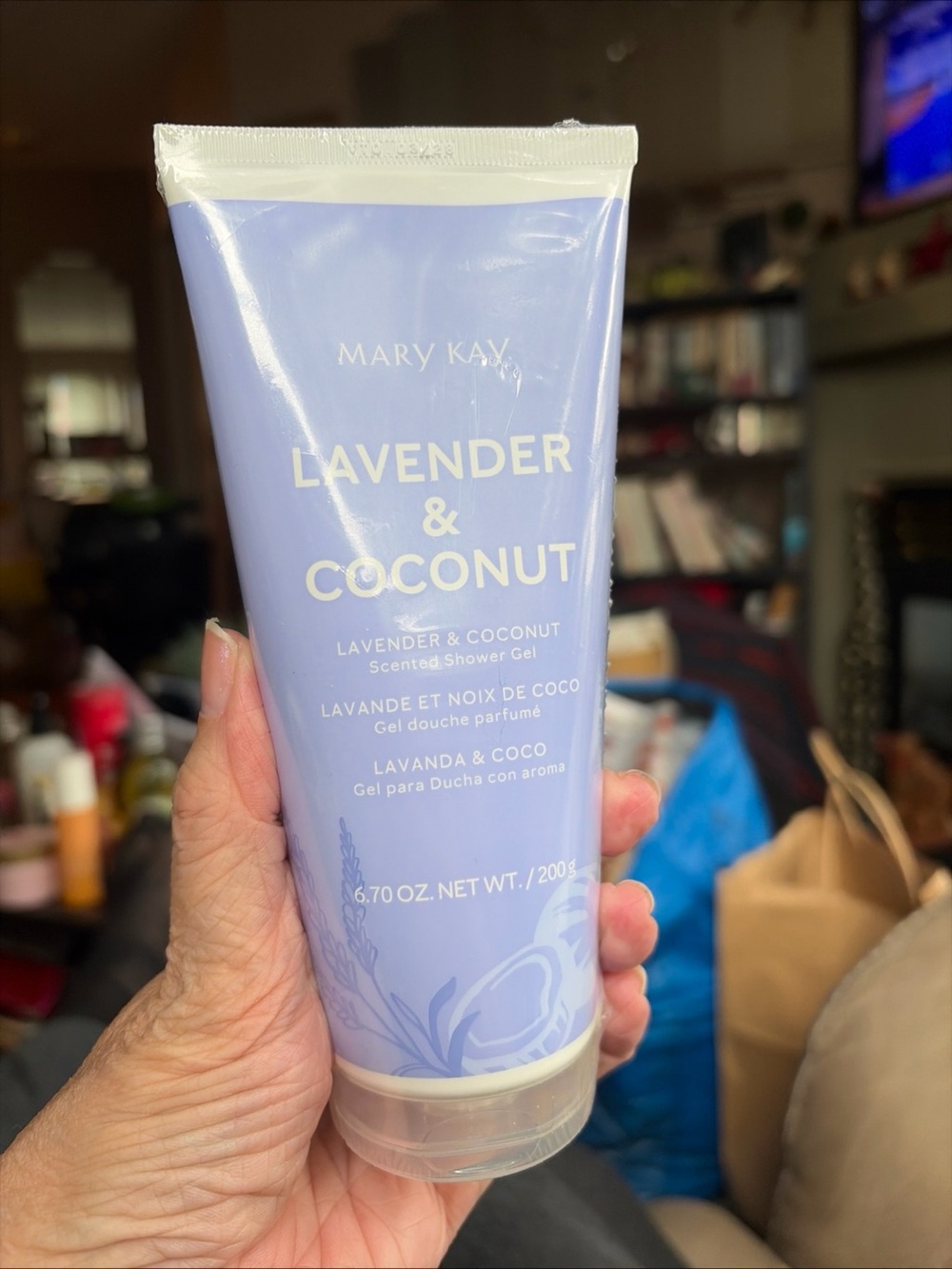 Mary Kay Lavender & Coconut Body Shower Gel - 200g New Sealed.